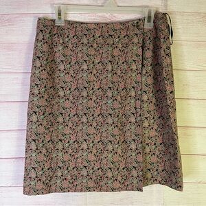 Charter Club Floral Wrap Skirt Size 12